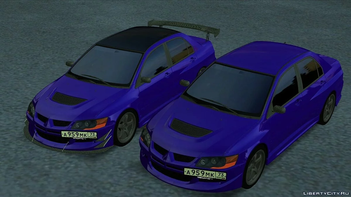 Mitsubishi Lancer Evo IX '06 / GTA San Andreas
