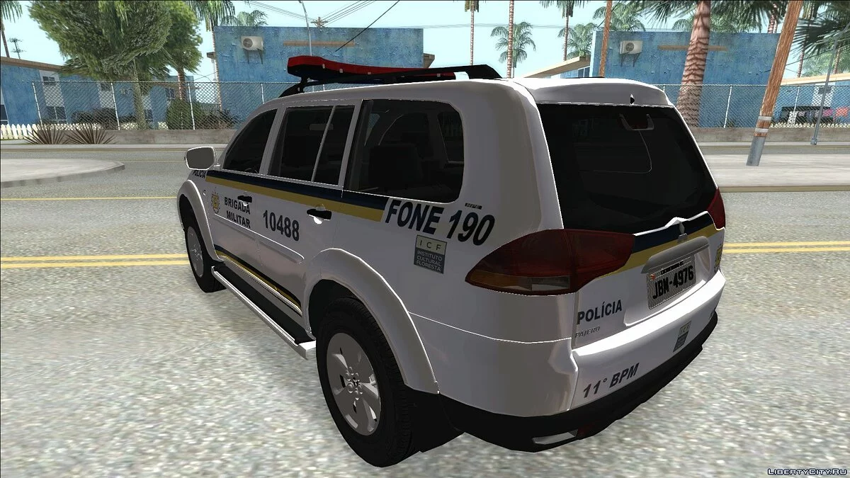 Mitsubishi Pajero Dakar Бразильська поліція / GTA San Andreas