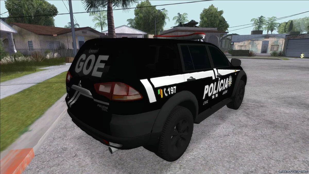 Mitsubishi Pajero Dakar da PCRS: GOE / GTA San Andreas