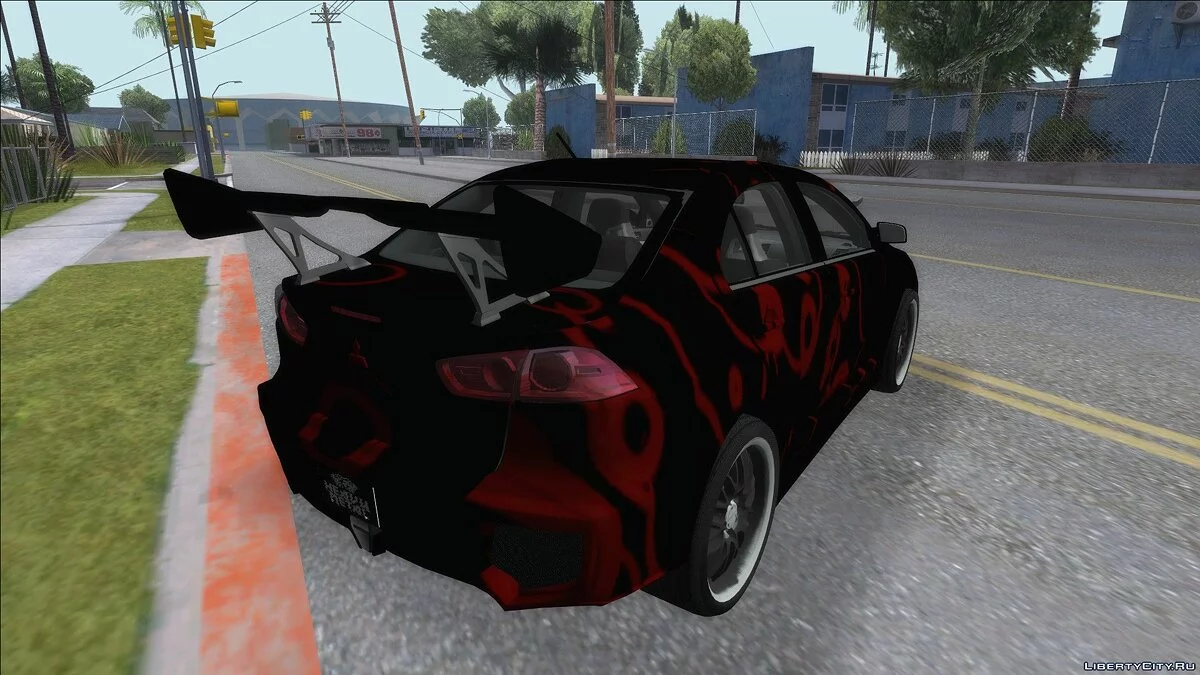 Mitsubishi Lancer EVO X Абстракція / GTA San Andreas