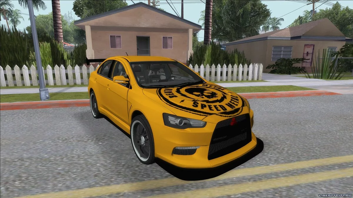 Mitsubishi Lancer Evolution X Metalhead / GTA San Andreas