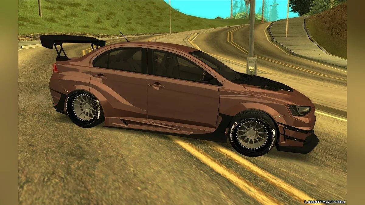 Mitsubishi Lancer Evolution X / GTA San Andreas