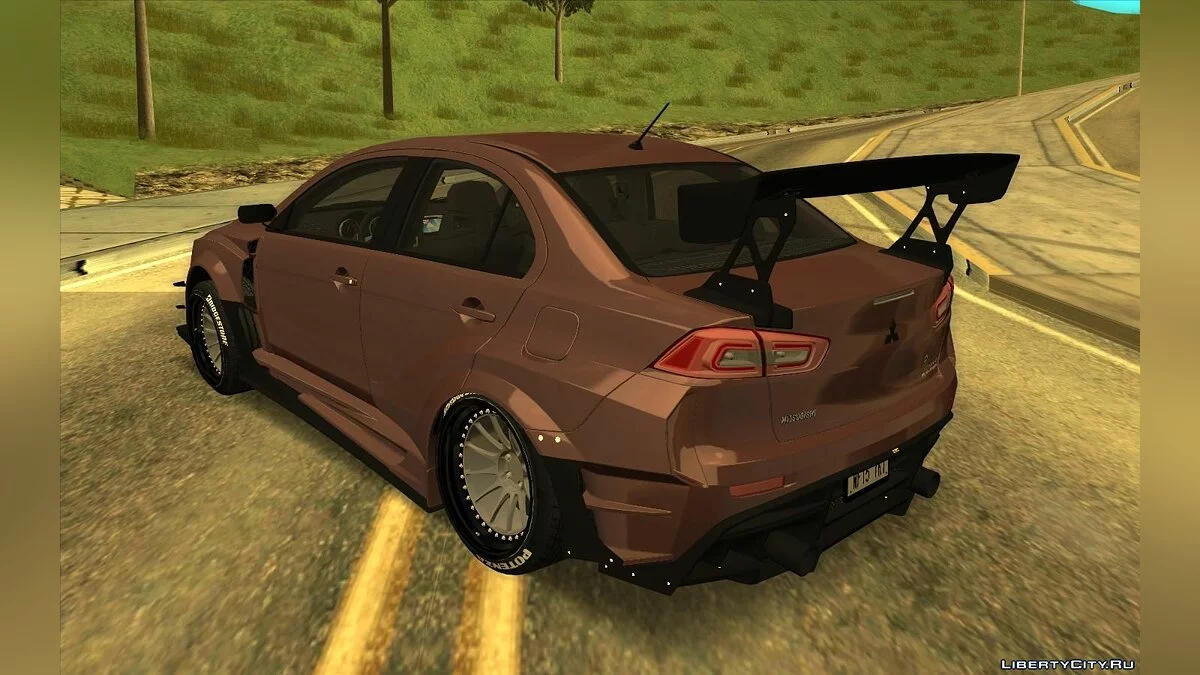 Mitsubishi Lancer Evolution X / GTA San Andreas