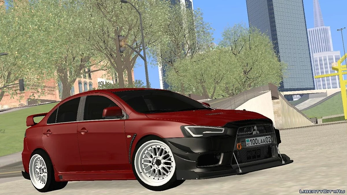 Mitsubishi Lancer Evolution X / GTA San Andreas