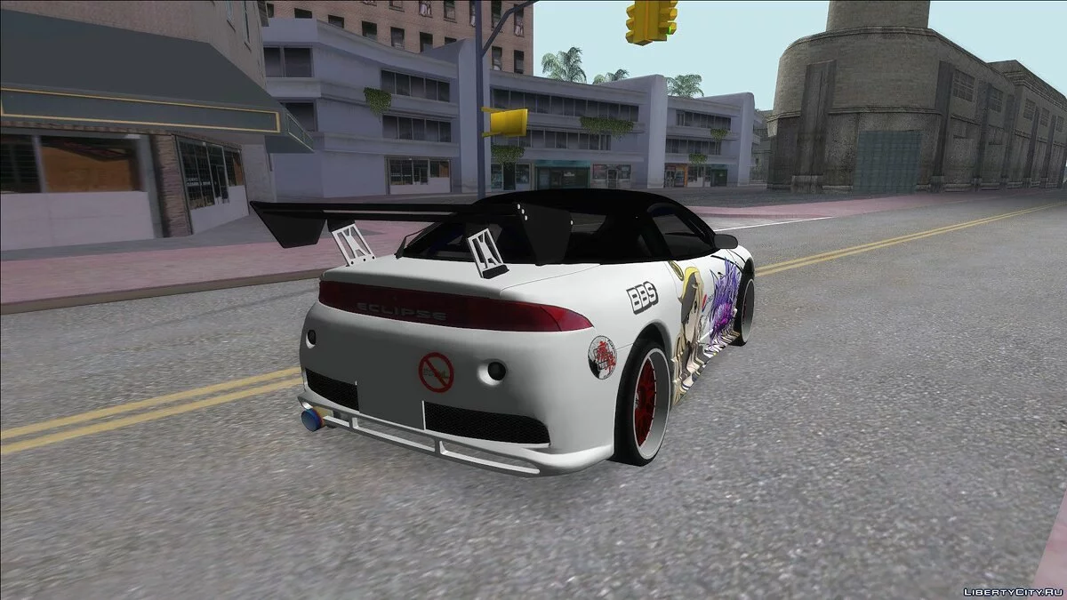 Mitsubishi Eclipse GSX 1999 Mugi Itasha / GTA San Andreas