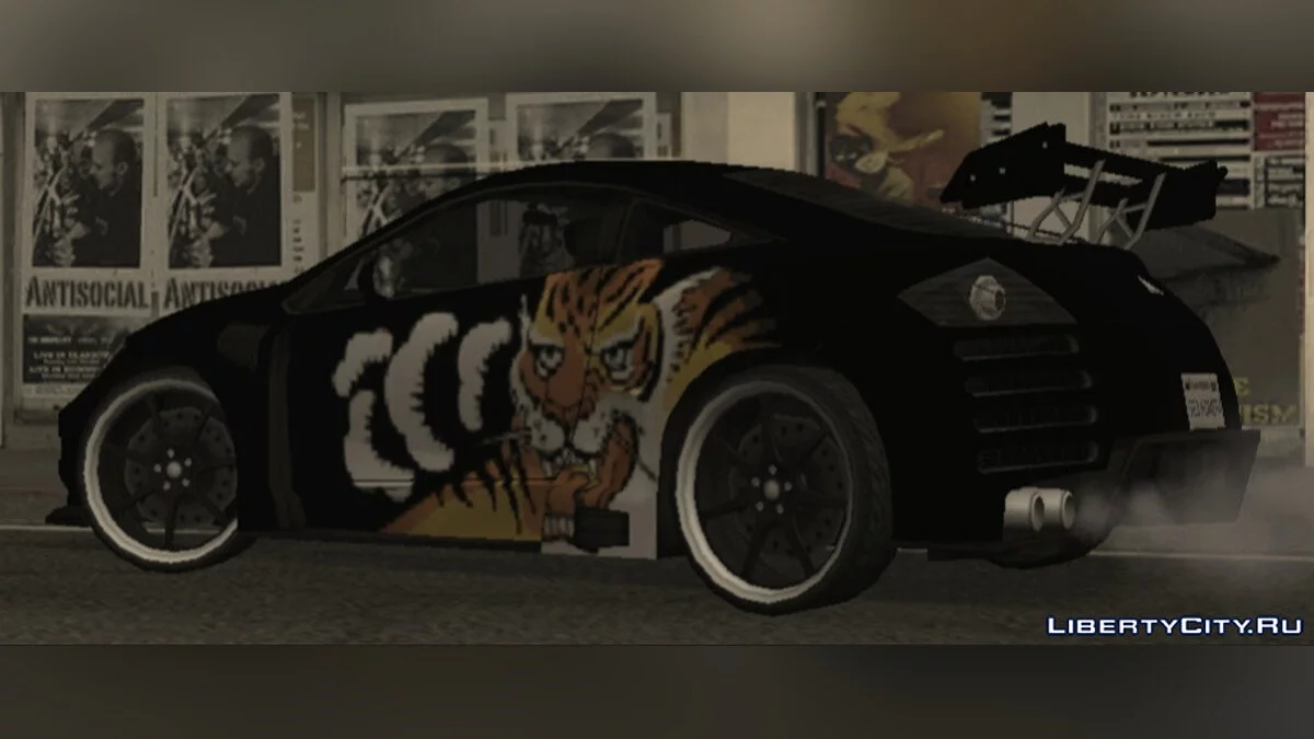 Mitsubishi Eclipse IV de NFS Most Wanted / GTA San Andreas