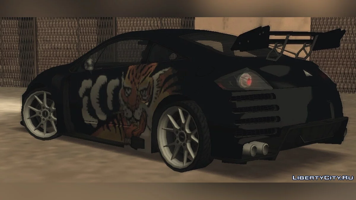 Mitsubishi Eclipse IV de NFS Most Wanted / GTA San Andreas