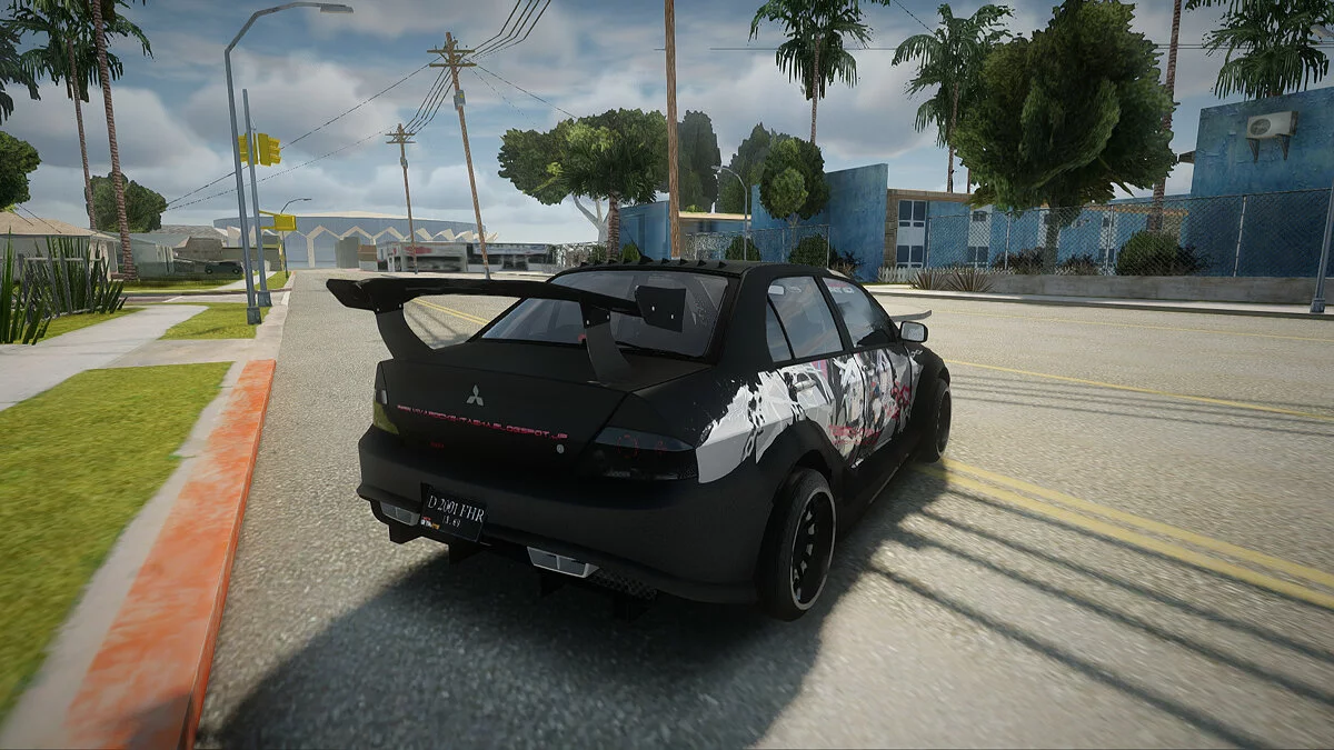 Mitsubishi Lancer Evo IX MR Tobiichi Origami / GTA San Andreas