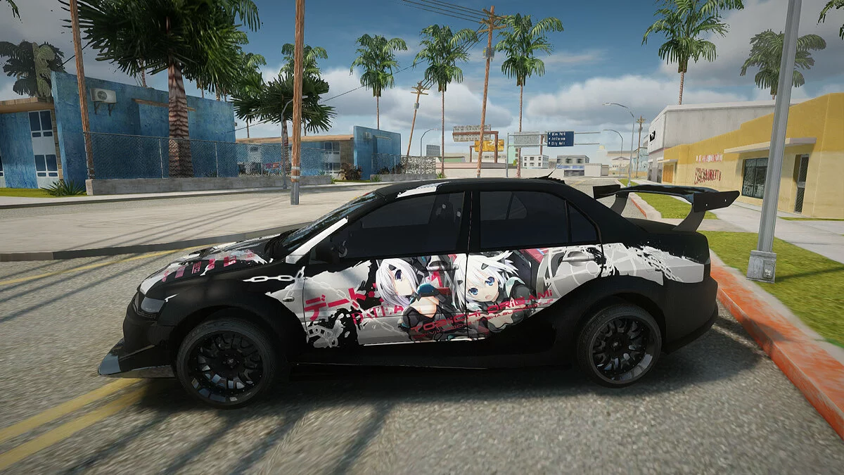 Mitsubishi Lancer Evo IX MR Tobiichi Origami / GTA San Andreas