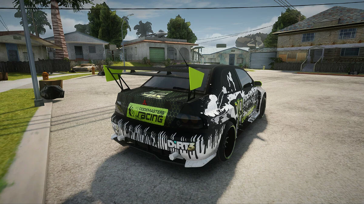 Mitsubishi Lancer Evolution IX Monster Energy DC / GTA San Andreas