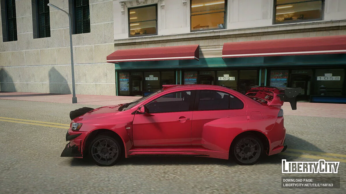 Mitsubishi Lancer Evolution X / GTA San Andreas
