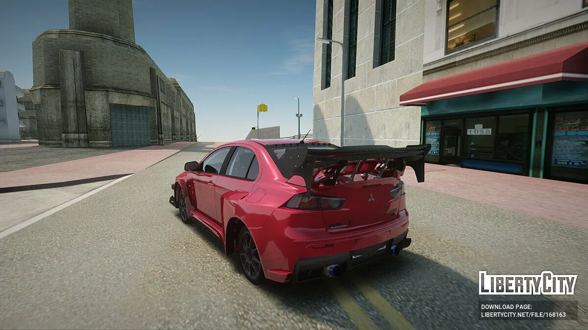 Mitsubishi Lancer Evolution X / GTA San Andreas