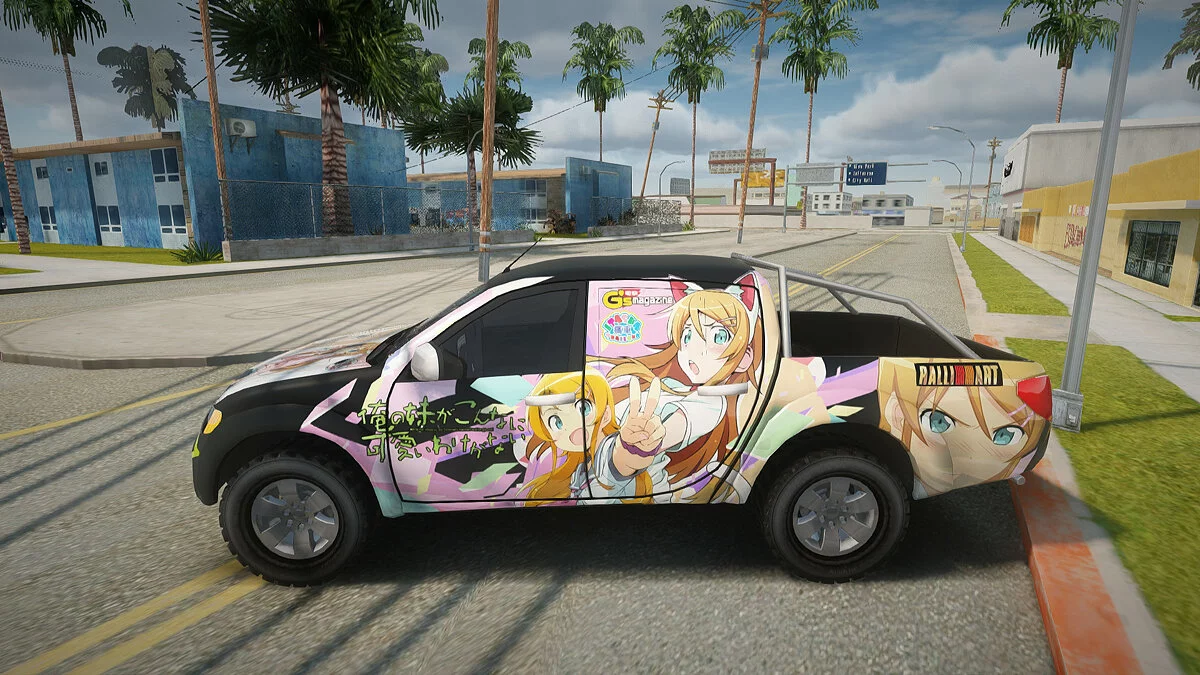 Mitsubishi Strada Triton Itasha (IVF) / GTA San Andreas