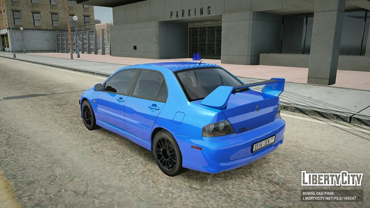 Mitsubishi Lancer Evolution IX / GTA San Andreas