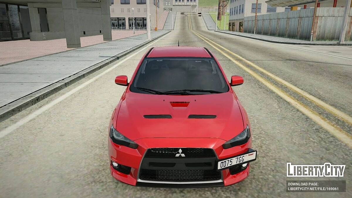 Mitsubishi Lancer Evolution X / GTA San Andreas