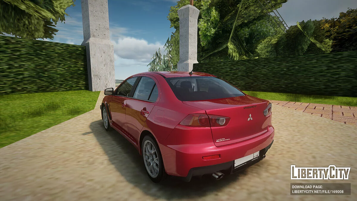 Mitsubishi Lancer X / GTA San Andreas