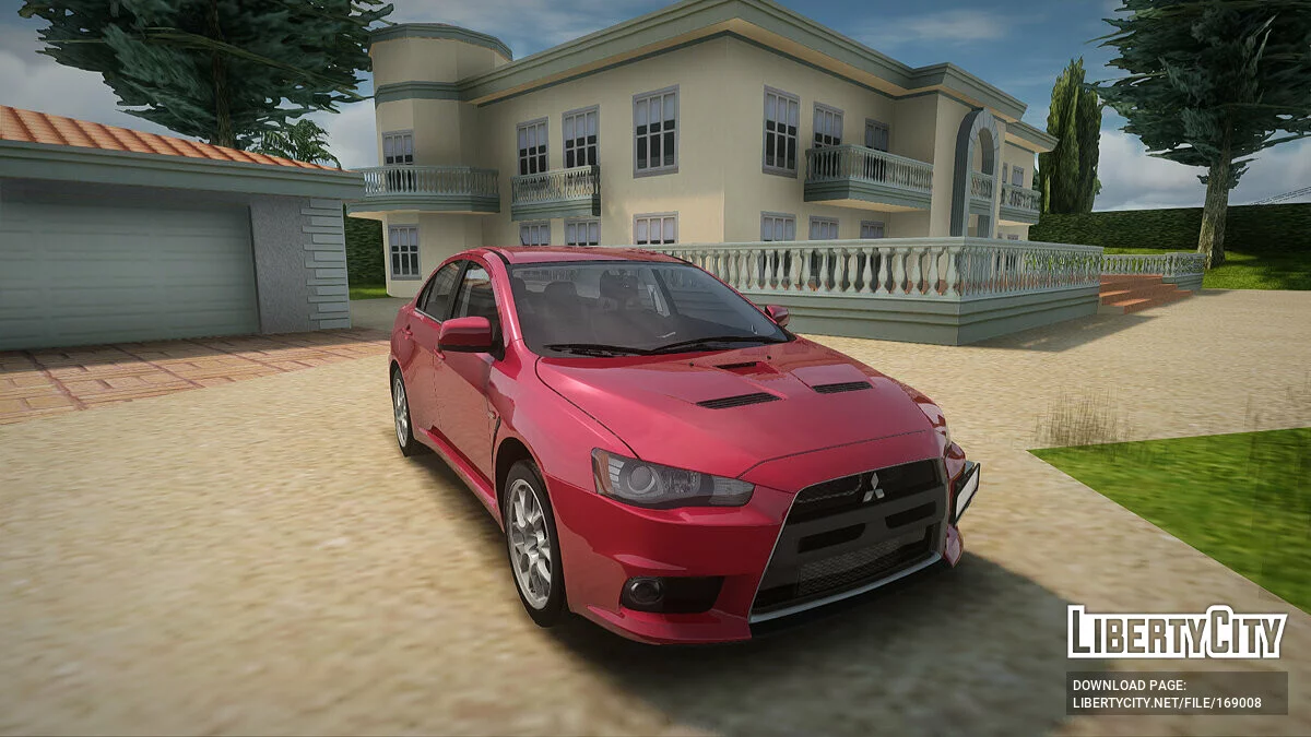 Mitsubishi Lancer X / GTA San Andreas
