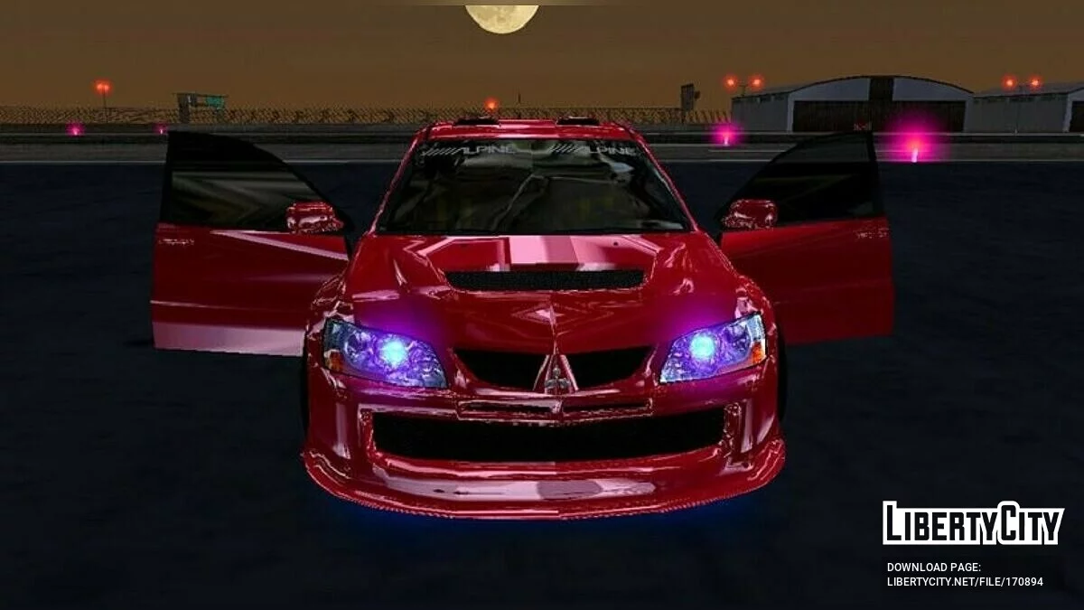 Mitsubishi Lancer Tuning (Need For Speed Underground 2) / GTA San Andreas