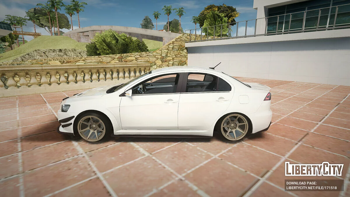 Mitsubishi Lancer Evolution X / GTA San Andreas