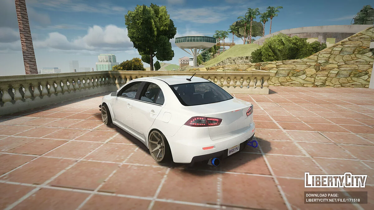 Mitsubishi Lancer Evolution X / GTA San Andreas