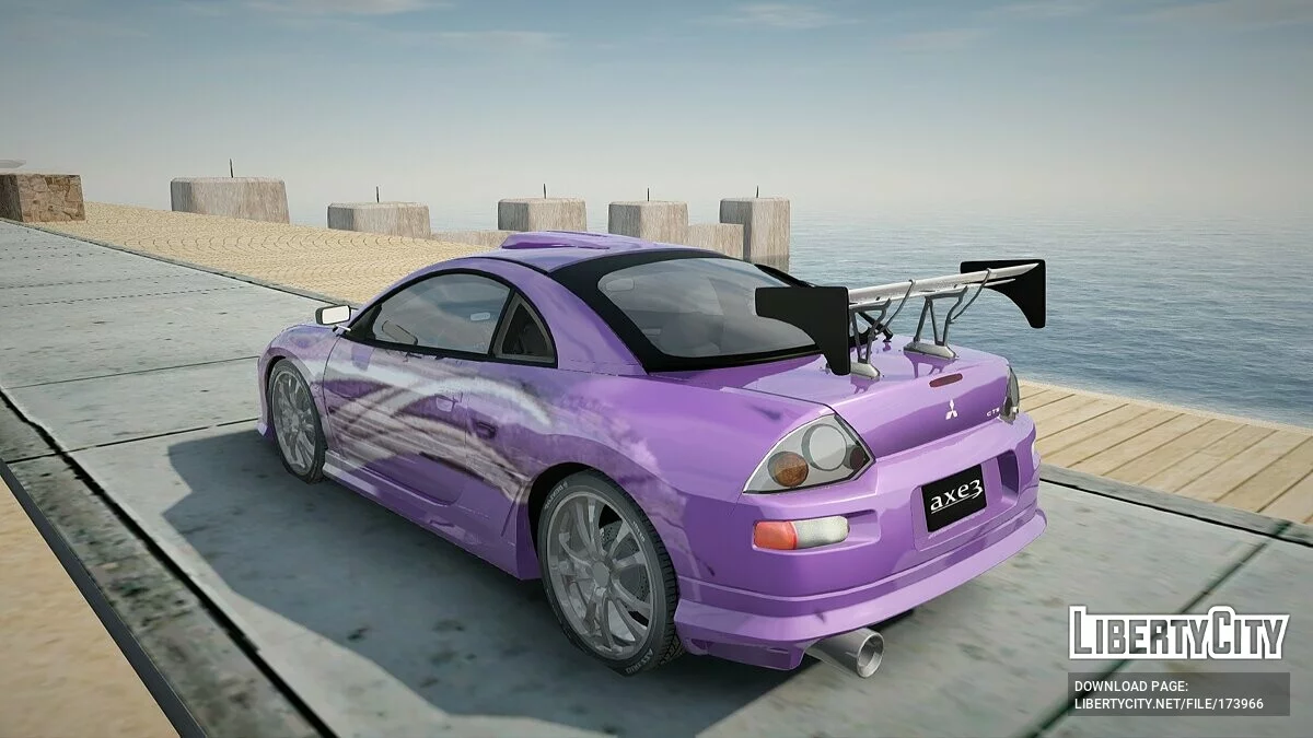 Mitsubishi Eclipse Spyder 2 Fast 2 Furious / GTA San Andreas