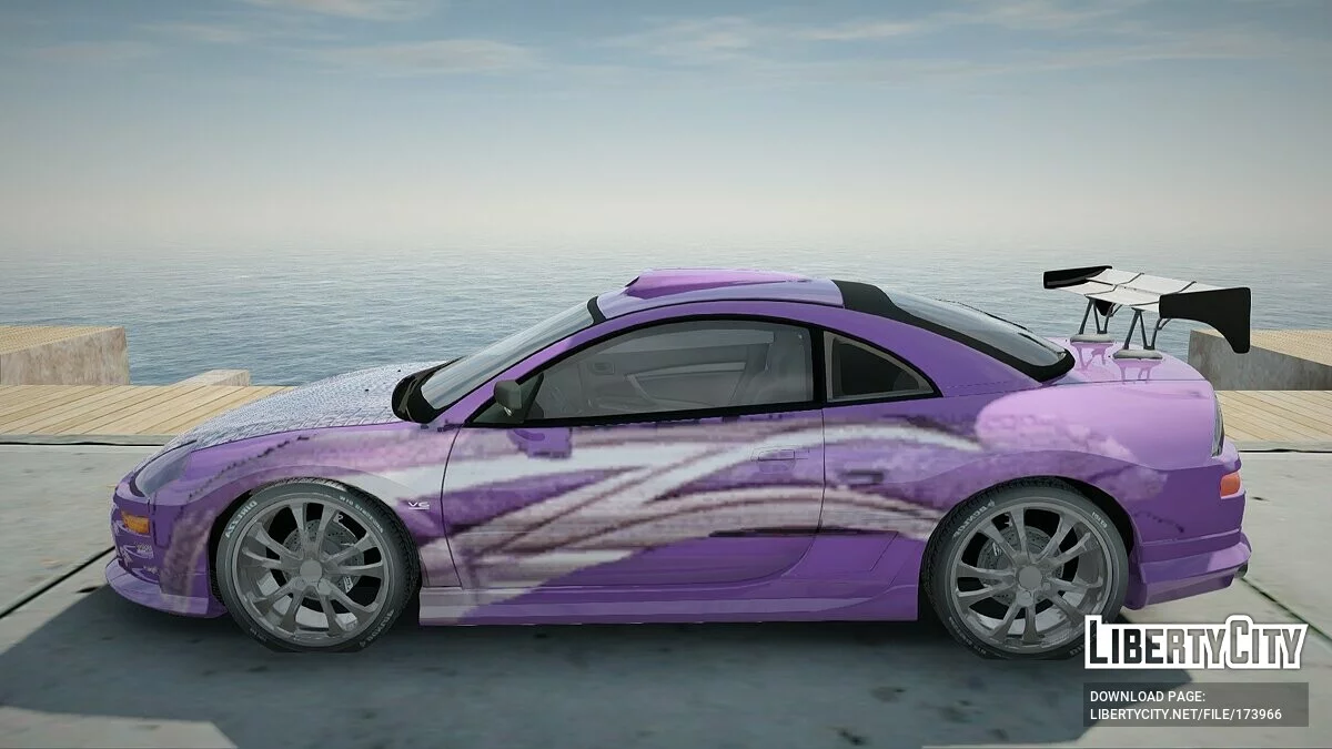 Mitsubishi Eclipse Spyder 2 Fast 2 Furious / GTA San Andreas