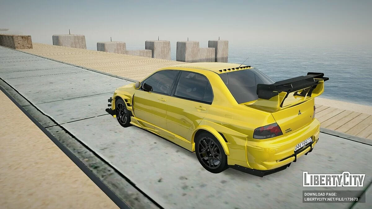 Mitsubishi Lancer Evolution 9 / GTA San Andreas