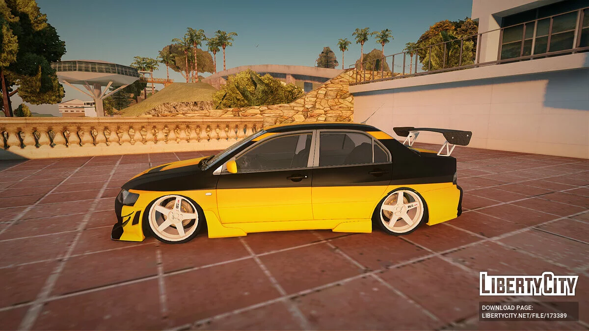 Mitsubishi Lancer Turkis Drift + Tuning / GTA San Andreas