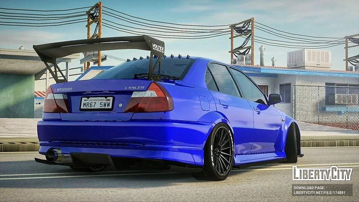 Mitsubishi Lancer Evolution V / GTA San Andreas