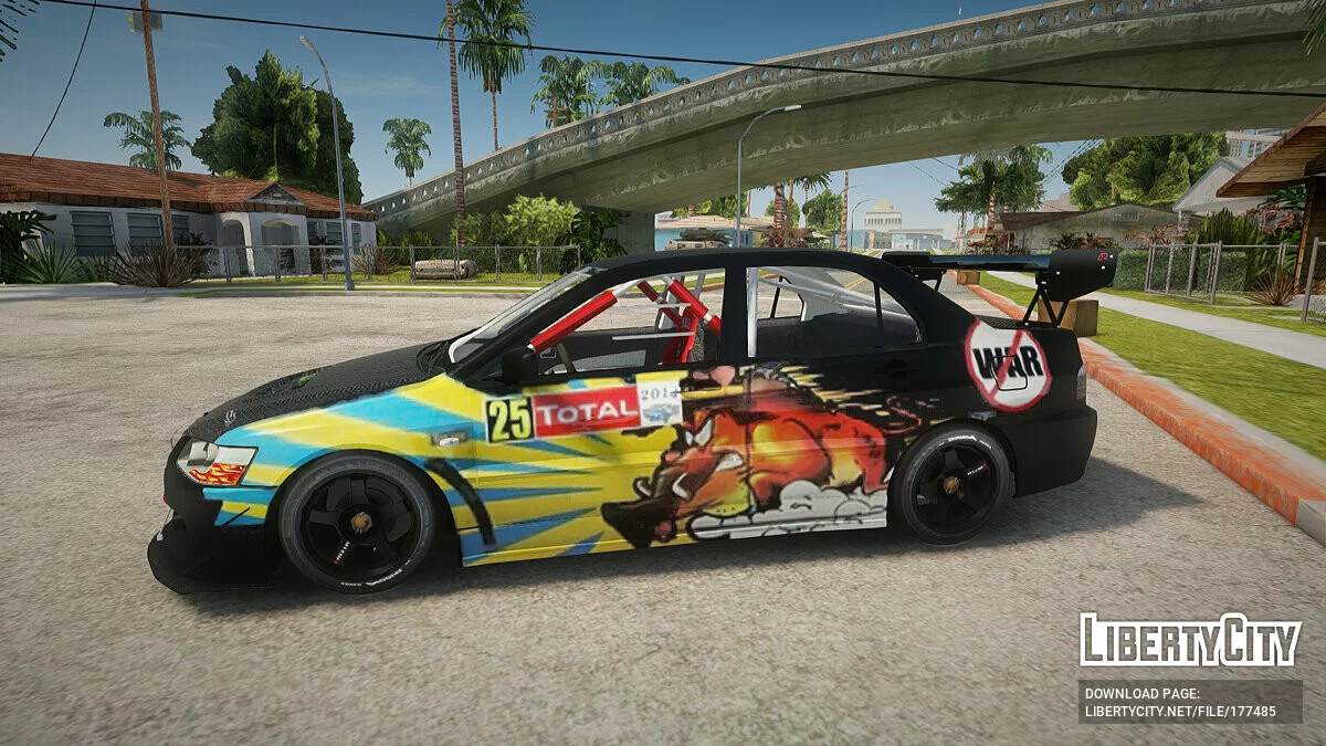 Mitsubishi Lancer Evolution Pushkar / GTA San Andreas