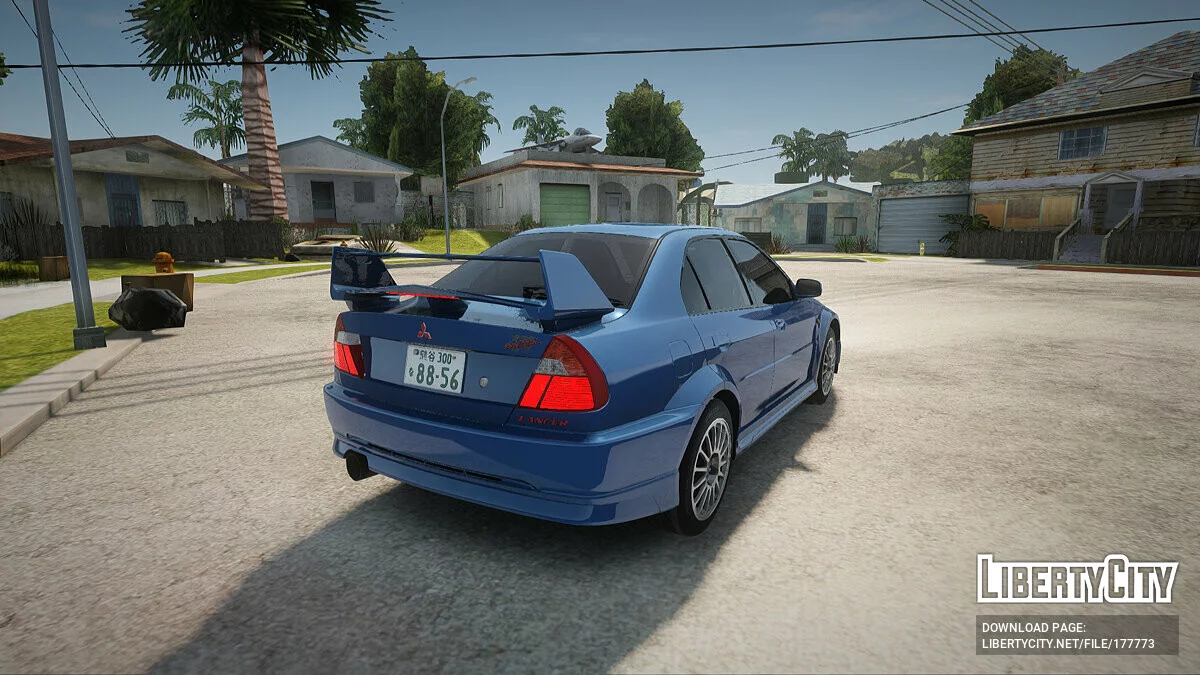 Mitsubishi Lancer Evolution VI / GTA San Andreas