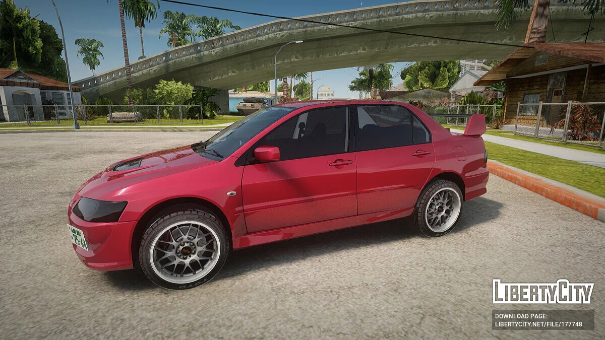 Mitsubishi Lancer Evolution VIII / GTA San Andreas