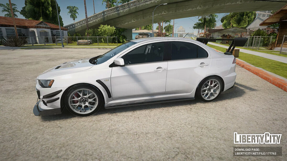Mitsubishi Lancer Evolution X / GTA San Andreas