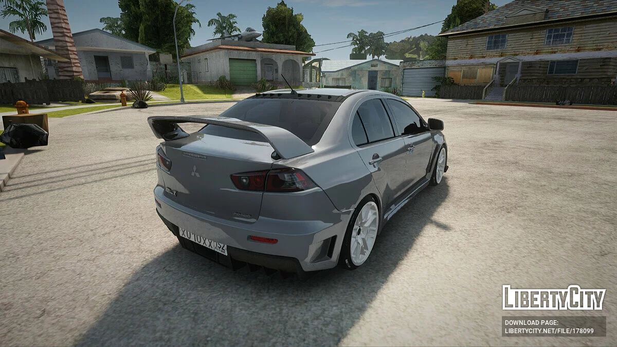 Mitsubishi Lancer Evolution X / GTA San Andreas
