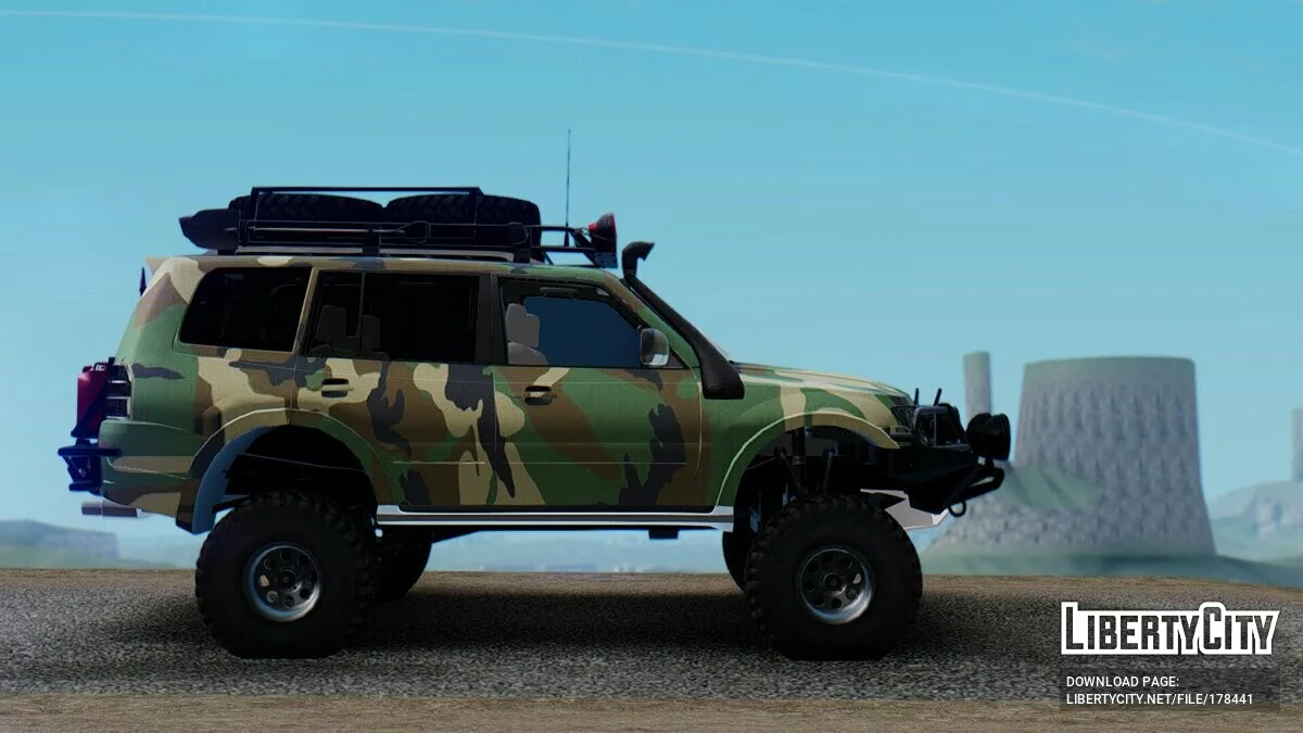 Mitsubishi Pajero IV Off Road / GTA San Andreas