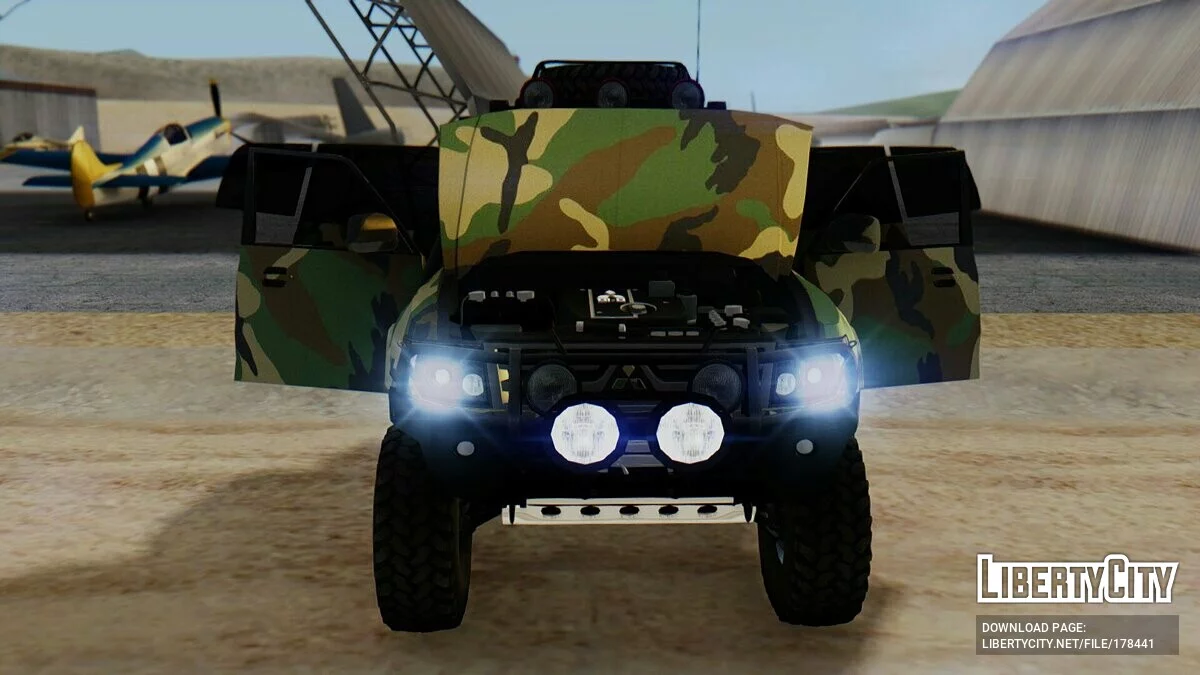 Mitsubishi Pajero IV Off Road / GTA San Andreas