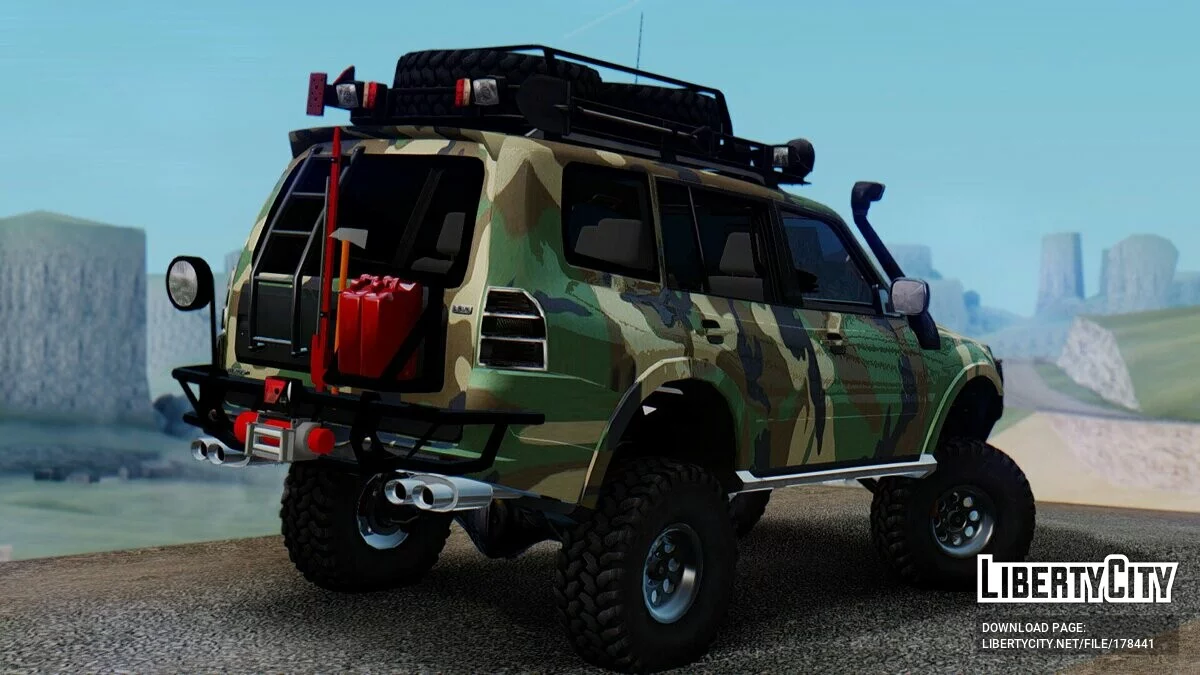 Mitsubishi Pajero IV Off Road / GTA San Andreas