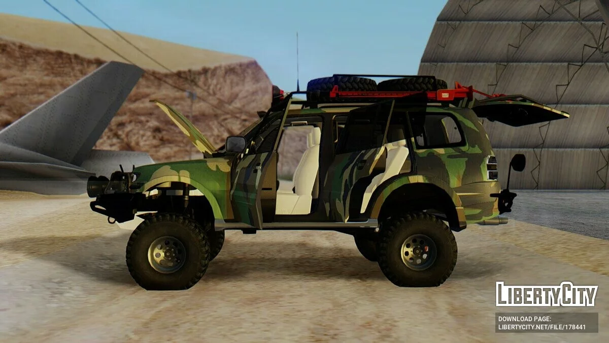 Mitsubishi Pajero IV Off Road / GTA San Andreas