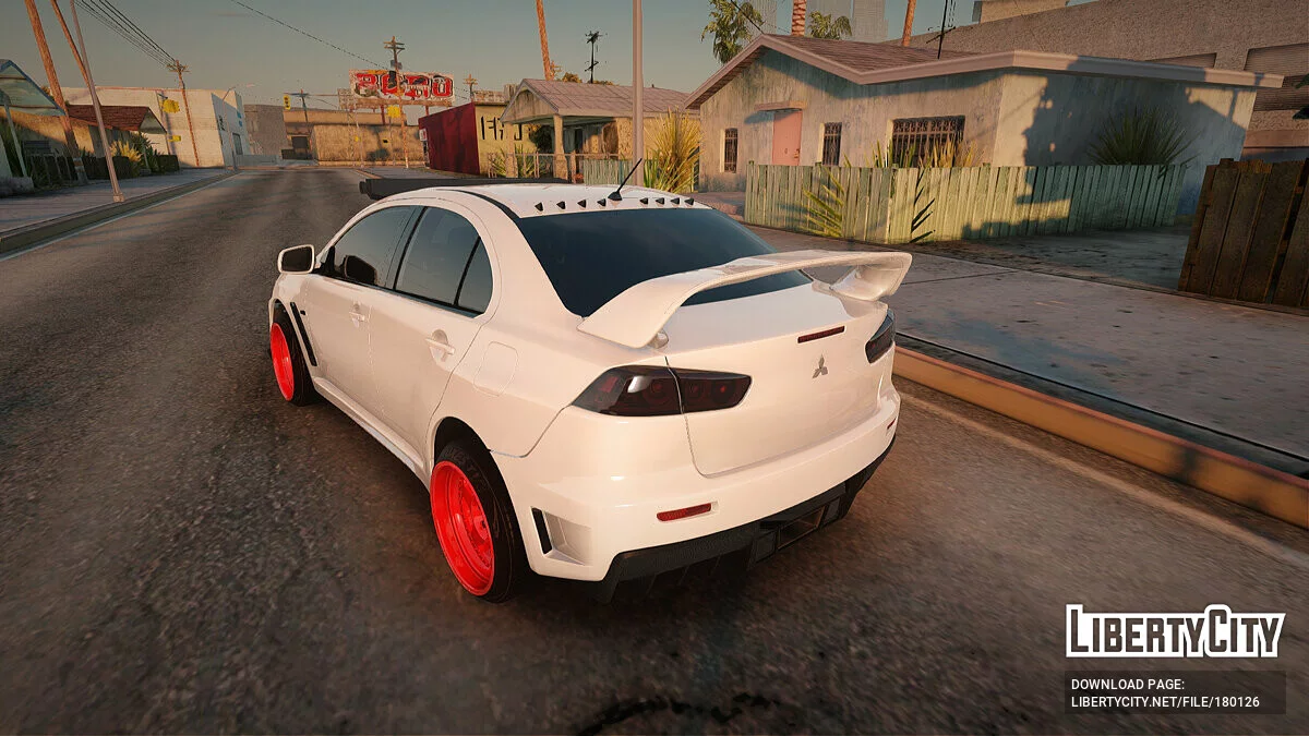 Mitsubishi Lancer Evolution X / GTA San Andreas