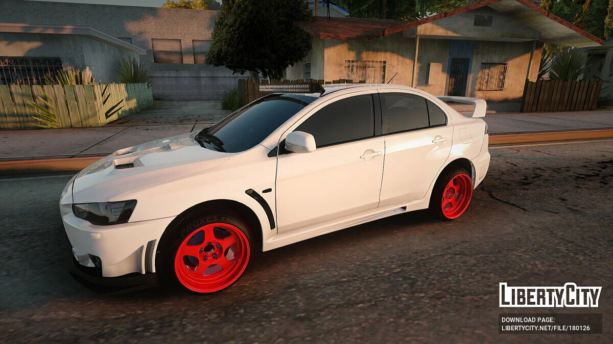 Mitsubishi Lancer Evolution X / GTA San Andreas