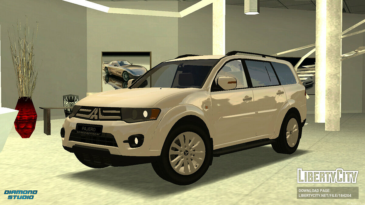 Mitsubishi Pajero Sport + CCD для GTA San Andreas