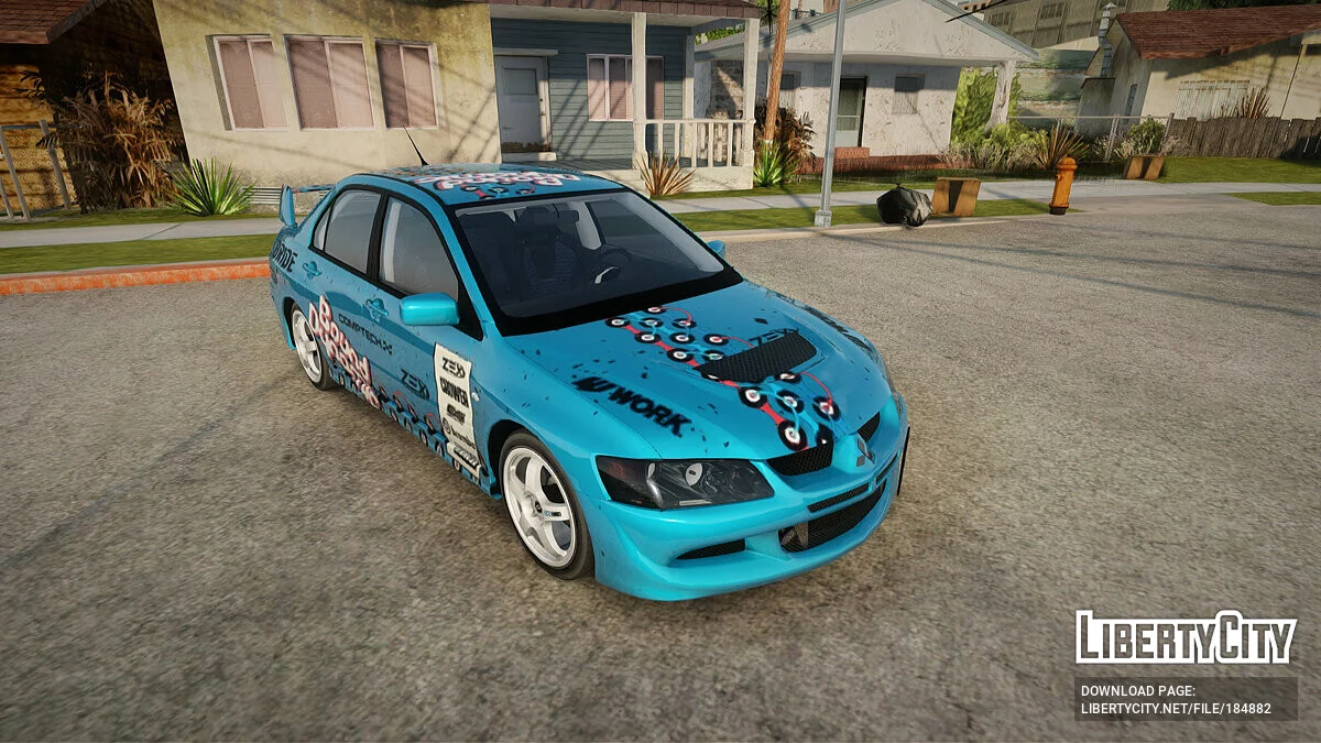 2003 Mitsubishi Lancer GSR Evolution VIII / GTA San Andreas