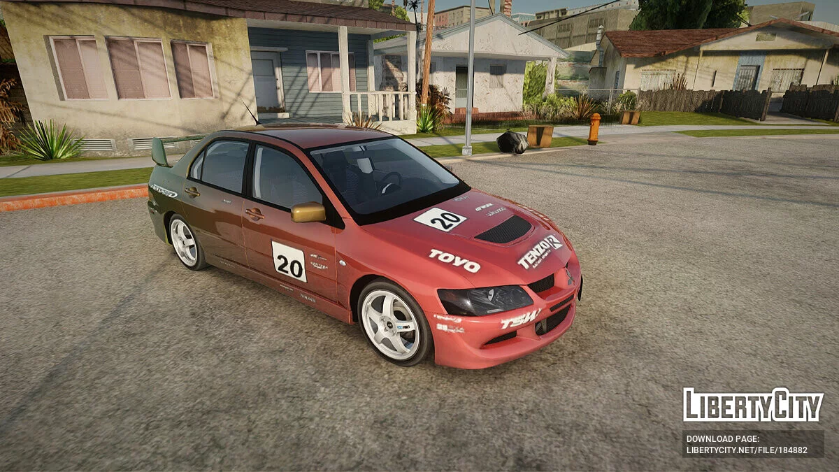 2003 Mitsubishi Lancer GSR Evolution VIII / GTA San Andreas