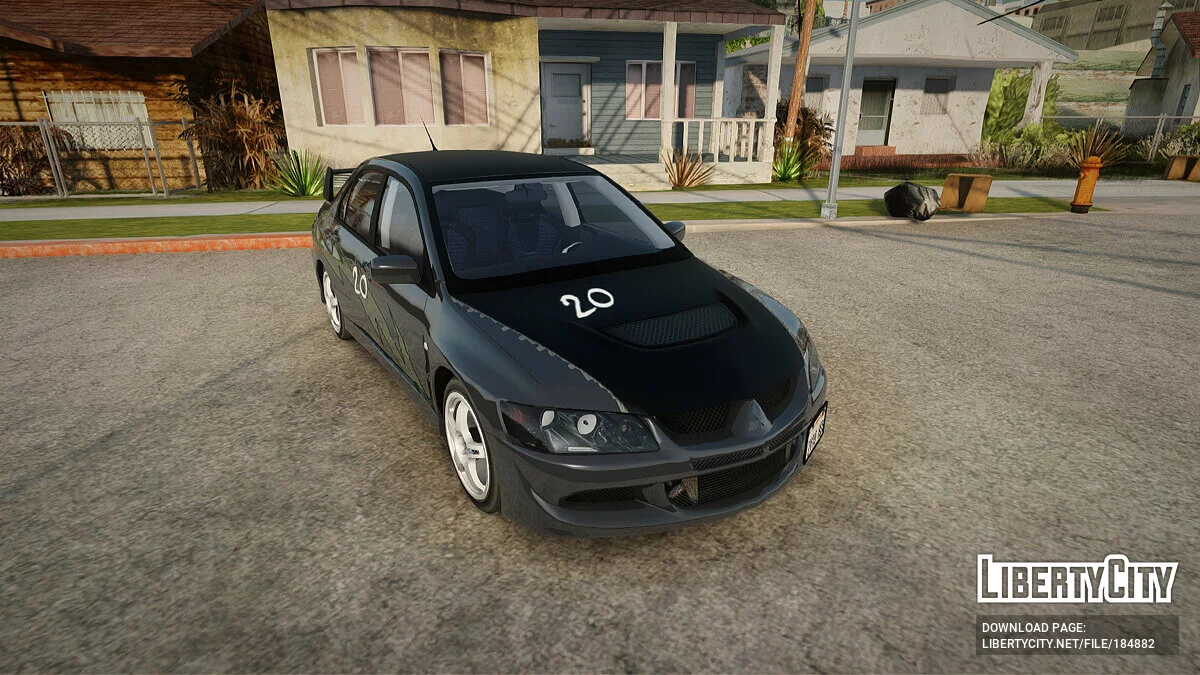 2003 Mitsubishi Lancer GSR Evolution VIII / GTA San Andreas