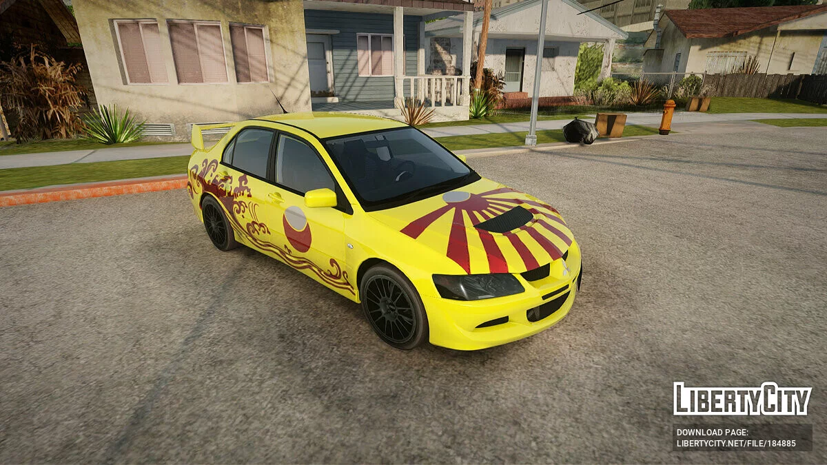 Mitsubishi Lancer GSR Evolution VIII 2003 / GTA San Andreas