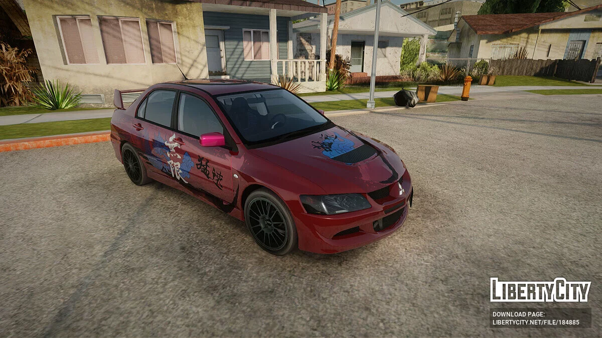 Mitsubishi Lancer GSR Evolution VIII 2003 / GTA San Andreas
