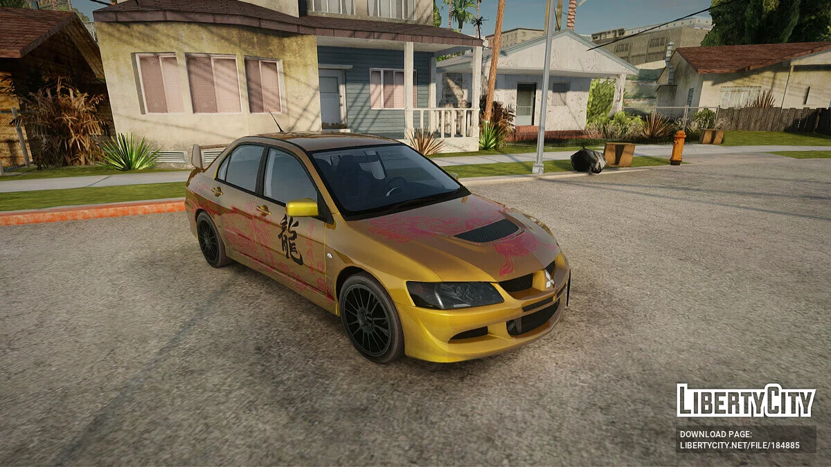 Mitsubishi Lancer GSR Evolution VIII 2003 / GTA San Andreas
