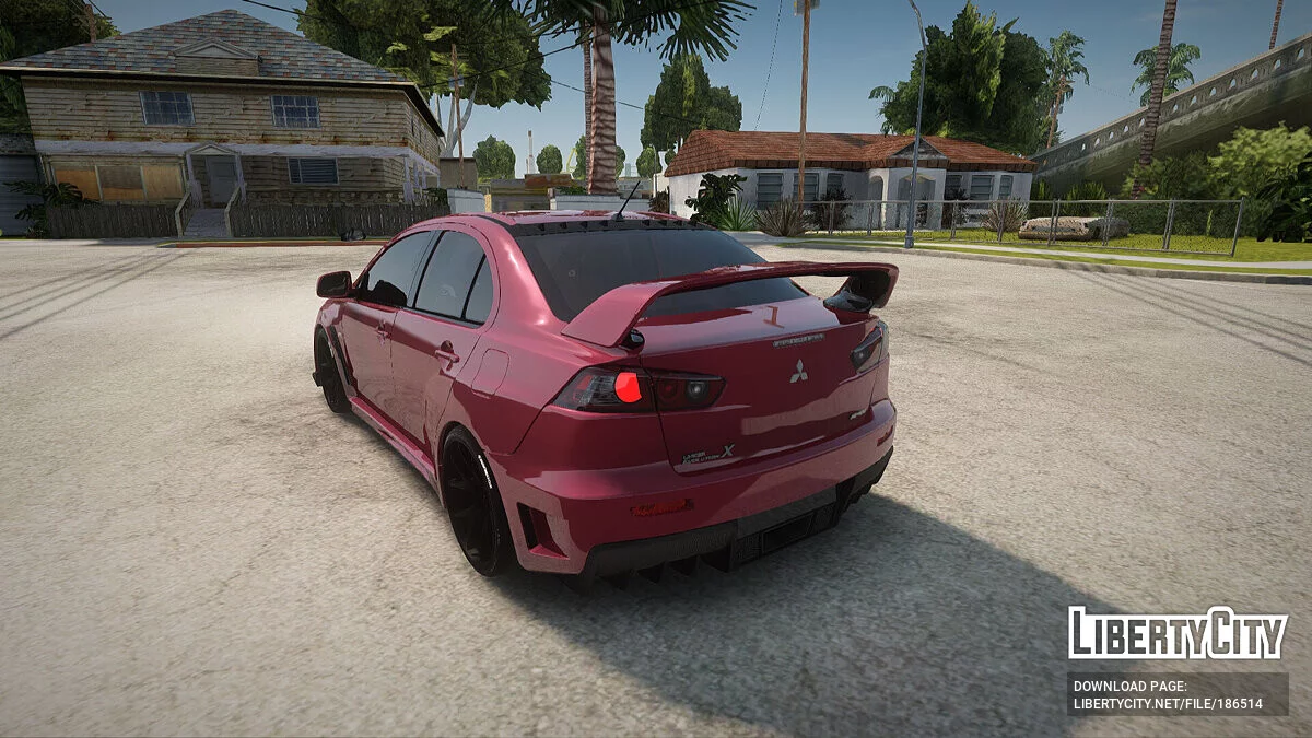 Mitsubishi Lancer Evolution X / GTA San Andreas
