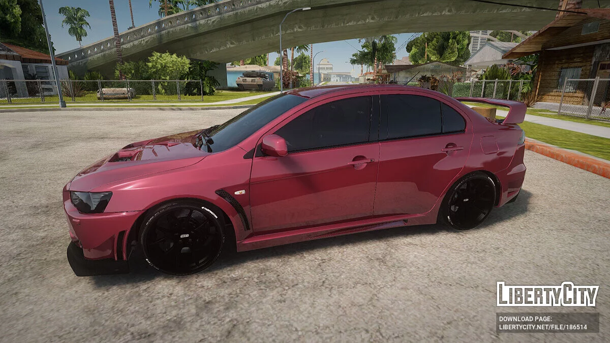 Mitsubishi Lancer Evolution X / GTA San Andreas