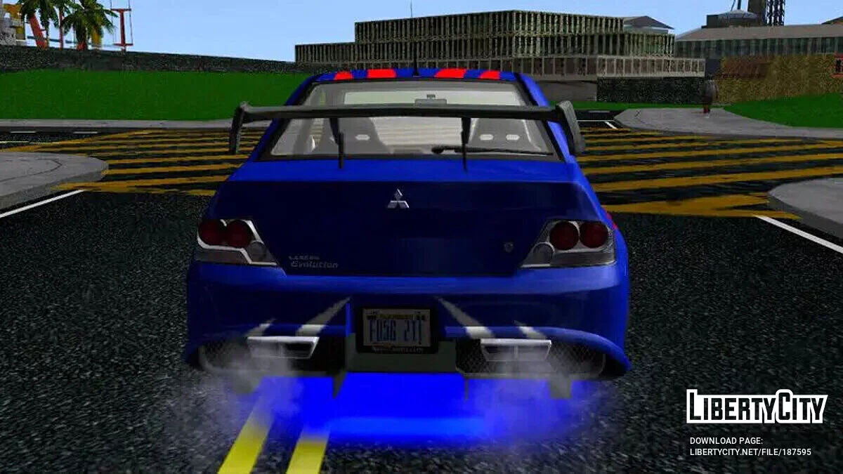 Mitsubishi Lancer (Eugene ''Earl'' James) NFSMW / GTA San Andreas